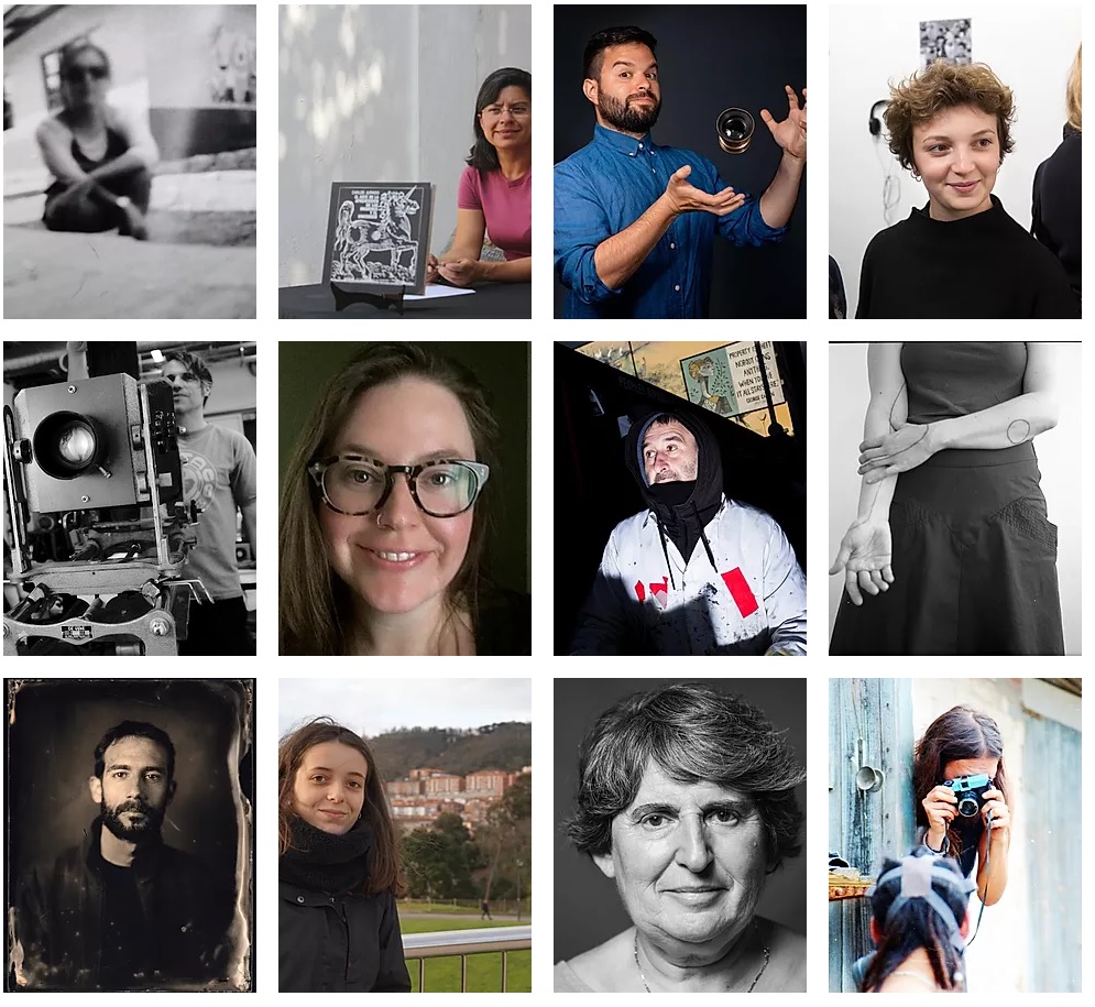 Retratos de los artistas que expondrán en el Experimental Photo Festival
